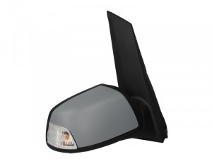 Oglinda dreapta potrivit FORD FOCUS 2003-2007 - electrica incalzita, grunduita, cu lumina - Img 2