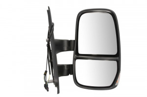 Oglinda dreapta potrivit IVECO DAILY 2006-2011 - manuala crom, scurt