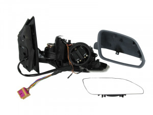 Oglinda dreapta potrivit VW POLO 2004-2009 - electrica incalzita, grunduita