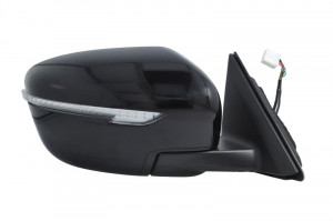 Oglinda exterioara dreapta (electric, convex, cu incalzire, cu semnalizator) potrivit NISSAN ROGUE II, X-TRAIL T32 12.13-12.21 - Img 2