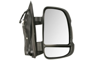 Oglinda exterioara dreapta potrivit FIAT DUCATO; OPEL MOVANO C; PEUGEOT BOXER dupa 2021 - (electric, convex, cu incalzire, asistent schimbare banda, rabatare electrica, cu semnalizator, aerial)