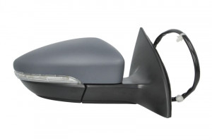 Oglinda laterala Dreapta electric, convexa, incalzita, pliabil electric potrivit VW BEETLE, PASSAT B6, PASSAT B7, PASSAT B7/KOMBI pana in 2012 - Img 2