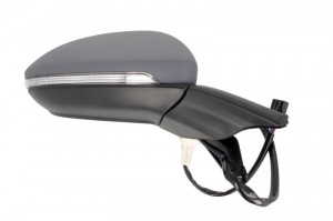 Oglinda laterala Dreapta electrica, convexa, incalzita, pliabil electric potrivit VW GOLF ALLTRACK 7, GOLF SPORTSVAN 7, GOLF 7, TOURAN - Img 2