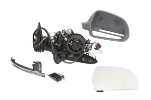 Oglinda laterala Dreapta potrivit AUDI A6 ALLROAD C6, A6 ALLROAD C7, A6 C6 pana in 2011 - (electric Nu, asferice, incalzita, captuseala)