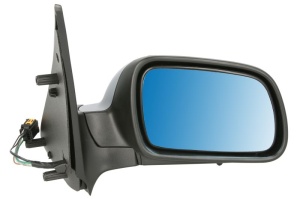 Oglinda laterala Dreapta potrivit CITROEN XSARA, XSARA/HATCHBACK, XSARA/KOMBI pana in 2005 - (electric, convexa, incalzita, albastru, cu senzor de temperatura)