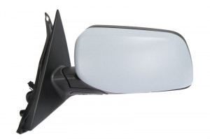 Oglinda laterala Stanga electric, asferica, incalzita, albastru potrivit BMW 5 E60, 5 E61 - Img 2