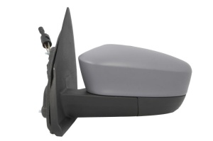 Oglinda laterala stanga potrivit FORD KA+ dupa 2016 - (mecanica, convex, grund) - Img 2