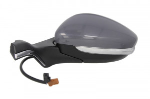 Oglinda laterala Stanga potrivit PEUGEOT 2008 I, 208 I, 208 II, 208/HATCHBACK - (electric, convexa, incalzita, crom, captuseala) - Img 2
