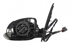 Oglinda laterala Stanga potrivit VW GOLF 5 2003-2009 - (electric, incalzita, fara cartus cu oglinda; nici o locuinta)