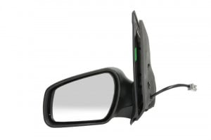 Oglinda stanga potrivit FORD FIESTA 2005-2008 - electrica incalzita, grunduita