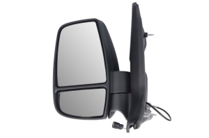 Oglinda stanga potrivit FORD TRANSIT VI V363 FL dupa 2018 - (manual, convex, scurt, cu semnalizator, wy5w bulb)