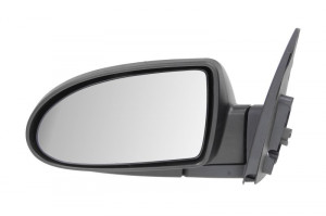 Oglinda stanga potrivit HYUNDAI ACCENT III 2005-2010 - electrica incalzita, crom
