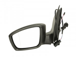 Oglinda stanga potrivit SEAT MII SKODA CITIGO VW UP 2011-2017 - mecanica asferica