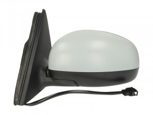 Oglinda stanga potrivit SKODA ROOMSTER 2006-2010 - electrica, asferic, incalzita, grunduita - Img 2