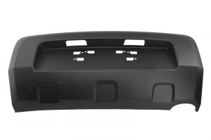 Ornament bandou bara spate negru potrivit KIA SOUL I 2009-2014 2009-2011