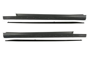 Ornament bandou lateral Stanga/Dreapta potrivit MERCEDES C-KLASA W205 2013-2018 - (grunduita; AMG, cu o garnitura decorativa)