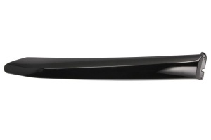 Ornament bara fata stanga potrivit Jaguar F-PACE 2015-2020 - negru lucios
