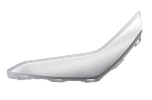 Ornament grila fata Dreapta Fata potrivit AUDI Q4 dupa 2021 - (plastic; gri)