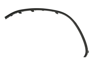 Ornament grila fata Stanga Fata potrivit MERCEDES CLA C118 2019-2022 - (plastic; negru lucios; AMG STYLING)
