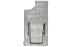 Podea Stanga potrivit FIAT 126; FSO 126P 1972-2000 - (complet; cu un ghid; placa de podea)