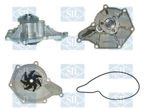 Pompa apa cu garnitura potrivit AUDI A4 ALLROAD B8, A4 B7, A4 B8, A5, A6 ALLROAD C6, A6 ALLROAD C7, A6 C6, A6 C7, A8 D3, A8 D4, Q5, Q7; PORSCHE CAYENNE; VW PHAETON, TOUAREG 2.4-4.2 08.03- - Img 3