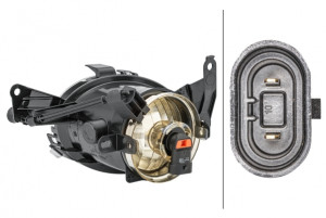 Proiector ceata Dreapta (H10) potrivit OPEL CORSA D, CORSA D/HATCHBACK 07.06-01.11 - Img 4