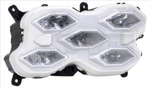 Proiector ceata fata dreapta (LED, GTI) potrivit VW GOLF 8 dupa 2019 - Img 3
