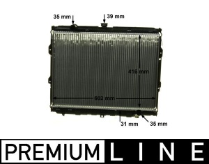 Radiator motor (Manual) potrivit HYUNDAI GALLOPER I, GALLOPER II 2.5D/2.6D/3.0 - Img 3