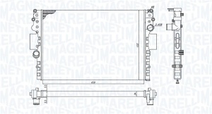 Radiator motor (Manual) potrivit IVECO DAILY III, DAILY IV, DAILY V 2.3D/3.0CNG/3.0D - Img 2