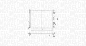 Radiator motor (Manual) potrivit NISSAN KUBISTAR; RENAULT CLIO II, CLIO II/HATCHBACK, KANGOO, KANGOO EXPRESS 1.2/1.2LPG - Img 2