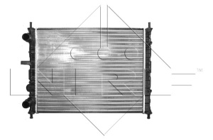 Radiator motor potrivit FIAT BRAVA, BRAVO I, MAREA 1.8/1.9D/2.0 - Img 3