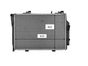 Radiator motor potrivit MERCEDES C T-MODEL (S202), CLK (A208), CLK (C208) 2.0/2.3 -06.02 - Img 3
