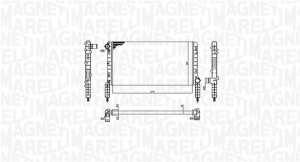 Radiator racire motor potrivit FIAT DOBLO, DOBLO/MINIVAN 1.2/1.6 03.01- - Img 3