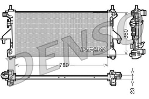 Radiator racire motor potrivit TOYOTA COROLLA 1.6/1.8 11.06-07.14 - Img 3