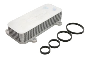Radiator ulei motor (cu garnitura) potrivit VW CALIFORNIA T5 CAMPER, MULTIVAN T5, TOUAREG, TRANSPORTER T5 2.5D 01.03-05.10 - Img 1