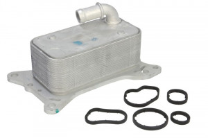 Radiator ulei potrivit MERCEDES C (A205), C (C204), C (C205), C T-MODEL (S204), C T-MODEL (S205), C (W204), C (W205), CLS (C218), CLS SHOOTING BRAKE (X218), E (A207), E (C207) 2.0D-3.5 09.03- - Img 1