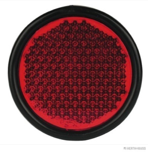 Reflector rotund (rosu diametru: 90mm) - Img 1