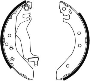 Sabot frana potrivit HONDA ACCORD III, CIVIC VI, CONCERTO; MG MG ZR, MG ZS; ROVER 200, 200 II, 25 I, 400, 400 II, 45 I, COUPE, STREETWISE 1.1-2.5 10.87-10.05 - Img 4