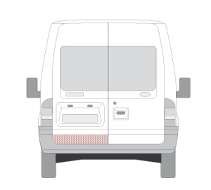 Segment reparatie usa Spate Stanga potrivit FORD TRANSIT 2000-2014 - Img 2
