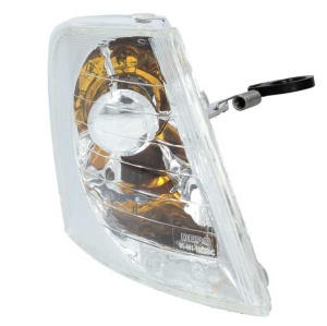 Semnalizator fata Dreapta (crom/transparent) potrivit VW PASSAT B5 1.6-2.8 1996-2000 1996-2000