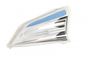 Semnalizator fata Stanga (albastru/transparent, sticla) potrivit NISSAN LEAF Electric dupa 2010 2013-2017