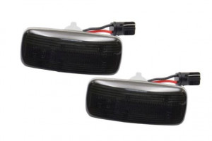 Semnalizator lampa lateral stanga/dreapta fumuriu, LED potrivit AUDI A3, A4 B5, A6 C5, TT 1.6-4.2 1994-2006 - Img 2