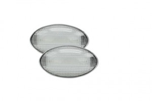 Semnalizator lampa lateral stanga/dreapta transparent, LED potrivit MINI R50, R53, R52 1.4D/1.6 2001-2008 - Img 1