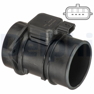 Senzor debit aer (4 pin, modul) potrivit DACIA DOKKER, DOKKER EXPRESS/MINIVAN, DUSTER, DUSTER/SUV, LODGY, LOGAN II, LOGAN MCV II, SANDERO II; NISSAN CUBE, JUKE, NOTE, NV200 1.2-1.9D 09.04- - Img 3