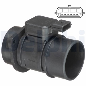 Senzor debit aer (6 pin, modul) potrivit DACIA DUSTER, SANDERO; RENAULT CLIO II, DUSTER, KANGOO, KANGOO EXPRESS, LOGAN I, THALIA I, THALIA II, TWINGO II 1.5D 06.01- - Img 3