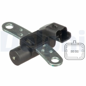Senzor pozitie arbore cotit potrivit DACIA LOGAN, LOGAN EXPRESS; NISSAN KUBISTAR, MICRA III; RENAULT CLIO II, CLIO II/HATCHBACK, CLIO III, KANGOO, KANGOO EXPRESS, LAGUNA II 1.5D/1.9D 03.97- - Img 3