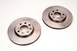 Set discuri frana (2 buc.) Fata Dreapta/Stanga potrivit DAEWOO LANOS; OPEL COMBO TOUR, COMBO/MINIVAN, CORSA B, CORSA C, CORSA C/HATCHBACK, MERIVA A, TIGRA, VECTRA B 1.3D-1.8 10.95- - Img 3
