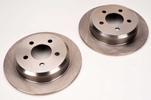Set discuri frana (2 buc.) Spate Dreapta/Stanga potrivit JEEP GRAND CHEROKEE I 2.5D-5.9 09.91-04.99 - Img 1