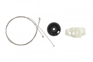 Set reparat macara geam spate stanga potrivit RENAULT CLIO III, GRAND SCENIC II, MEGANE II, MODUS, SCENIC II 2003-2012 - (set, electric)