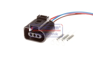 Set reparatie cabluri senzor de parcare (150mm, numar pini: 3) potrivit AUDI A3, A4 B5, A4 B6, A4 B7, A6 ALLROAD C6, A6 C6; SEAT ALTEA, ALTEA XL, IBIZA III, LEON 1.0-6.0 09.90-08.19 - Img 3
